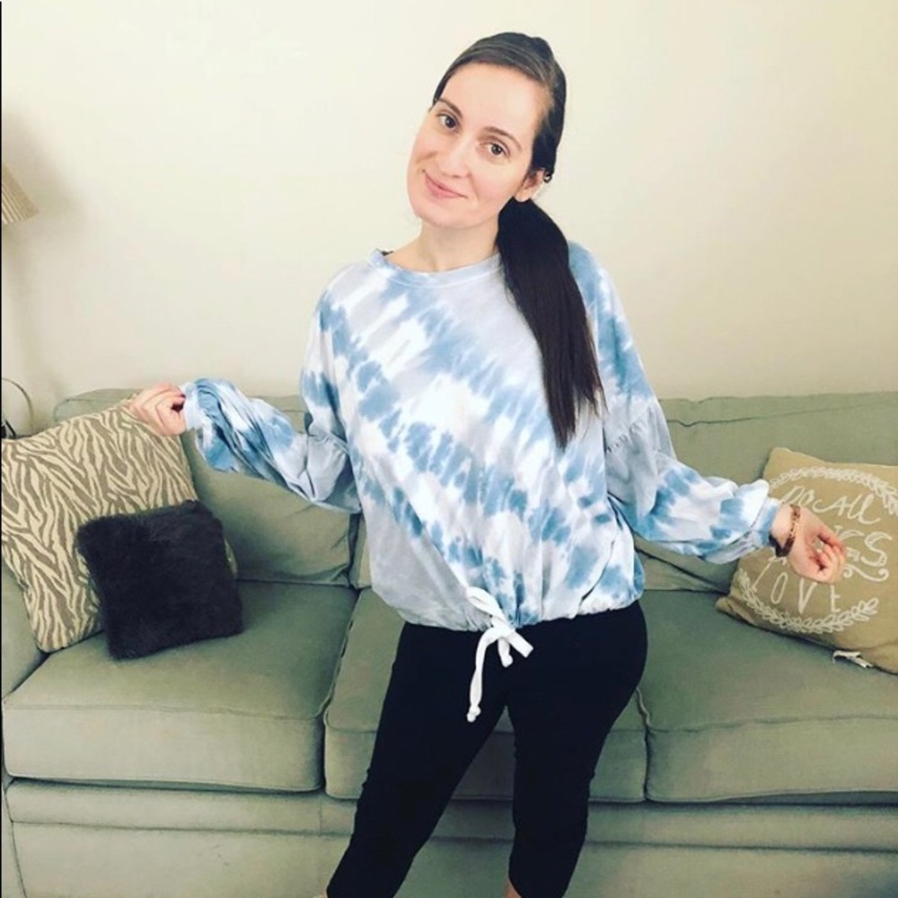 Vintage Havana Tie dye long sleeve top